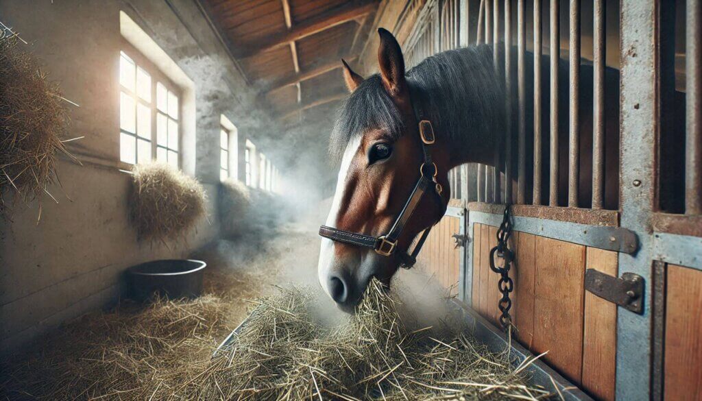 Waarom hoesten paarden en wat kun je eraan doen?